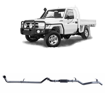 Redback Extreme Duty Exhaust for Toyota Landcruiser 79 Series 4.2L TD (01/2001 - 01/2007) - Brixton 4x4 - Buy Online Now!